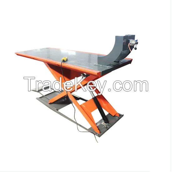 900kg China  High Quality Exhibition Scissor Motorcycle Lift  for Maintenance and  Exhibitions