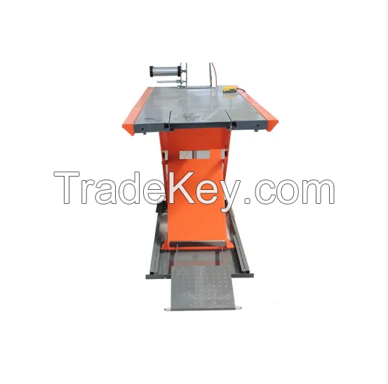 900kg Motorcycle Lift for  Motorbike Exhibitions Scissor Motorcycle Lift