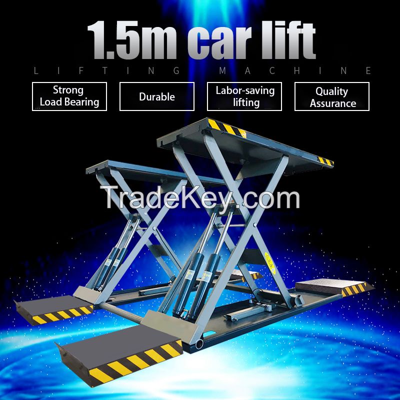 4000kg Car Lifting Machine Mobile Scissor Car Lift for Garage Workshop Tire Shop