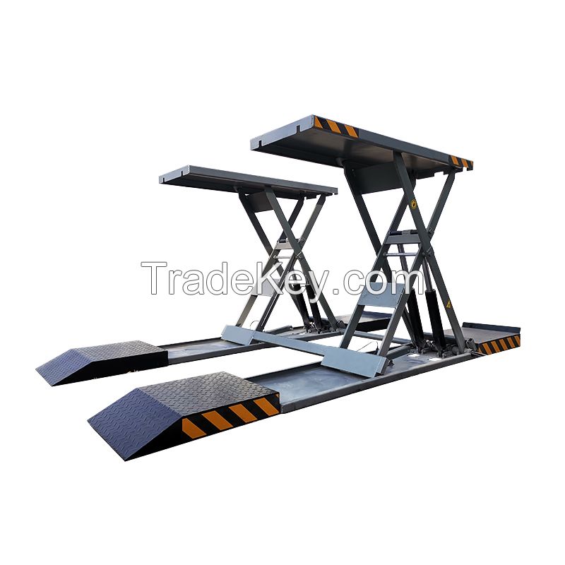 4000 kg+  Customized Factory Price  Scissor Lift Machine  Car Lift Use for Home Garage