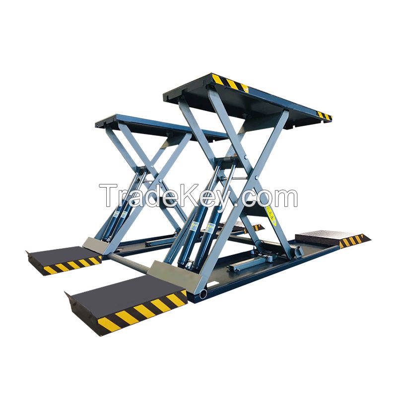 4000kg Chinese Factory car lift with  CE  Scissor Lift Machine