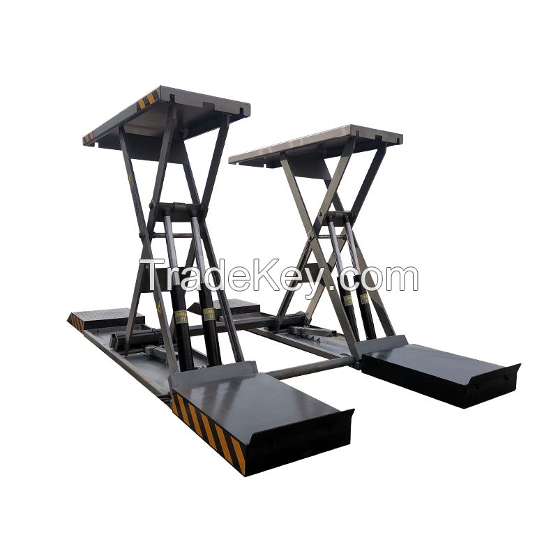 4000kg Car Lifting Machine Mobile Scissor Car Lift for Garage Workshop Tire Shop