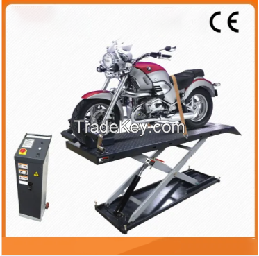 600 kg  Electric hydraulic control  Lifting Equipment Scissor Motorcycle Elevator