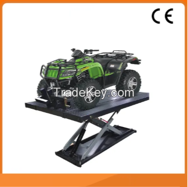 600 kg Electric Vehicle Motorbike Scissor Auto Lift