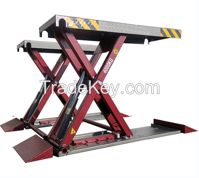 4 Tons High Quality Lift Hydraulic Scissor Lift for Car