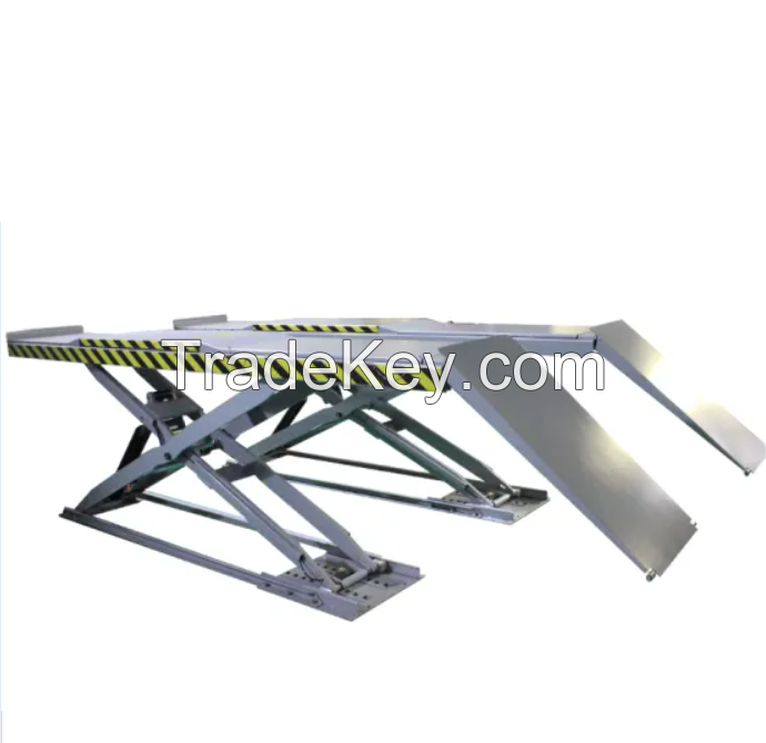 3.5T Ultra Thin Scissor Car Lift with 1800mm Height