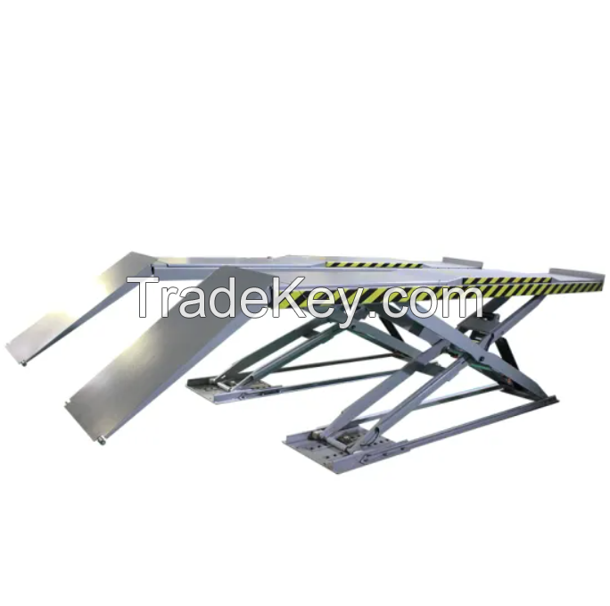 3.5T Ultra Thin Scissor Car Lift with 1800mm Height