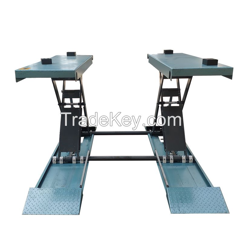 4000 kg High Quality Car Hydraulic Double Platform Lift Scissor Lift