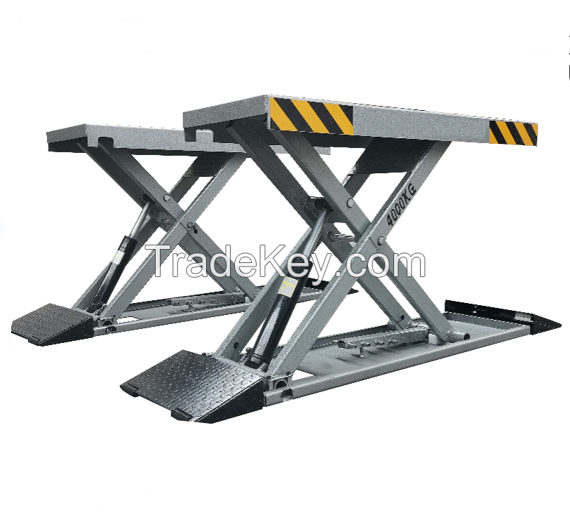 4000kg  Garage Equipment Hydraulic MID-Rise Scissor Car Lift