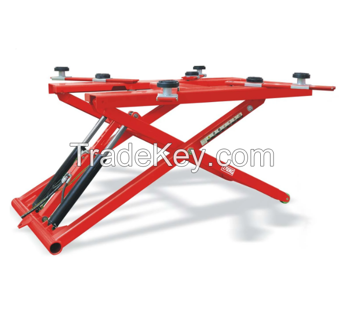 2.7T Full Rise Small  Scissor Car Lift with 1250MM height