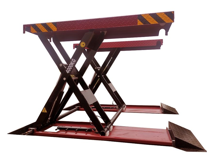 Car Lift LIBA 2021 Updated Design 5t in Ground Scissor Car Lift