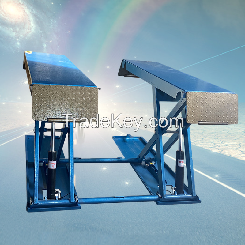 4000kg New Scissors  Car Elevator Lifts for Sale