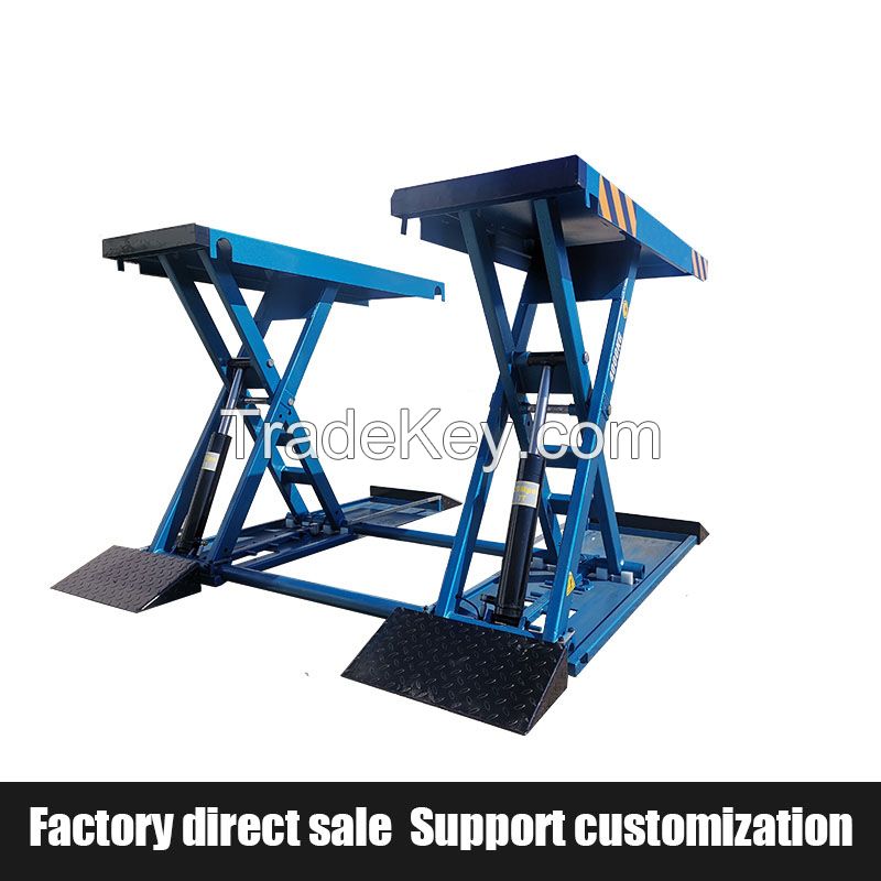 4000KG High Rise Hydraulic  Scissor Car Lift  with Ce for Vehicle Lift Equipment