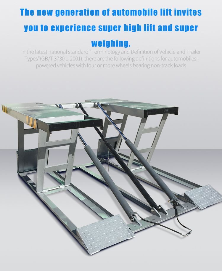 Car Lift LIBA 4t Hydraulic Portable Auto Scissor Jack Car Lift