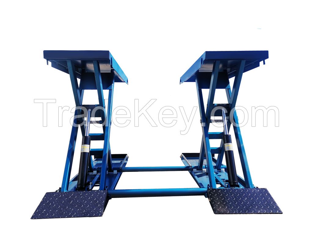 4000KG High Rise Hydraulic  Scissor Car Lift  with Ce for Vehicle Lift Equipment
