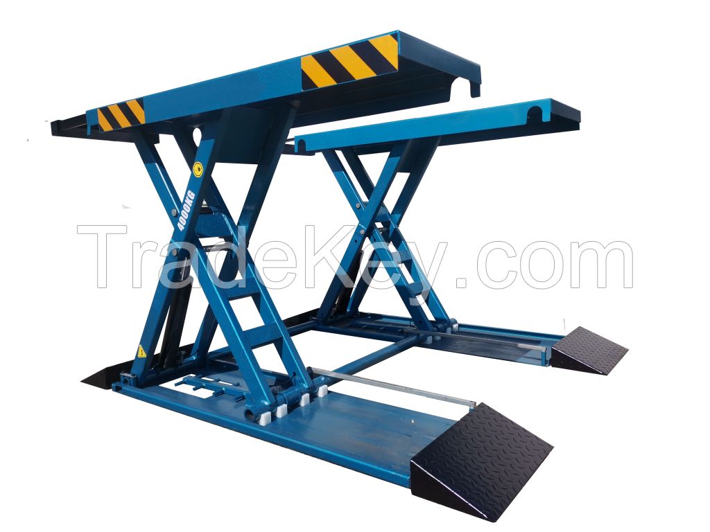 4000KG High Quality scissor car lift Car Elevator for Garage 