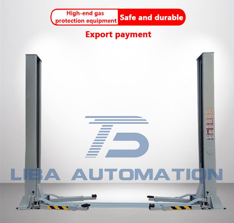 Car Lift LIBA 2 Post Hydraulic Car Lift with Rolling Jack with Low Price