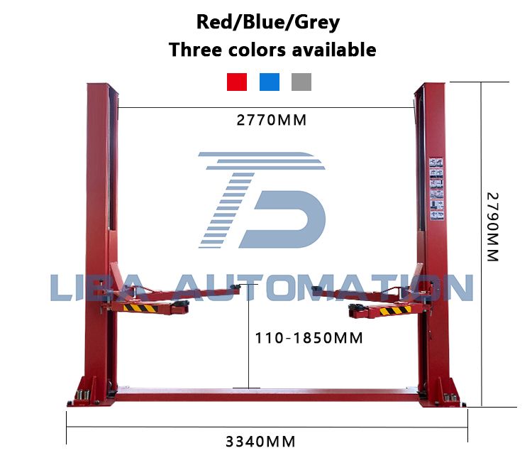 Car Lift LIBA Two Post Car Lift with CE Certificate