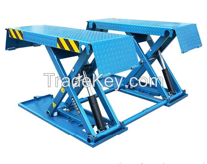 4000 kg CE Approved  Scissor Car Lift for home