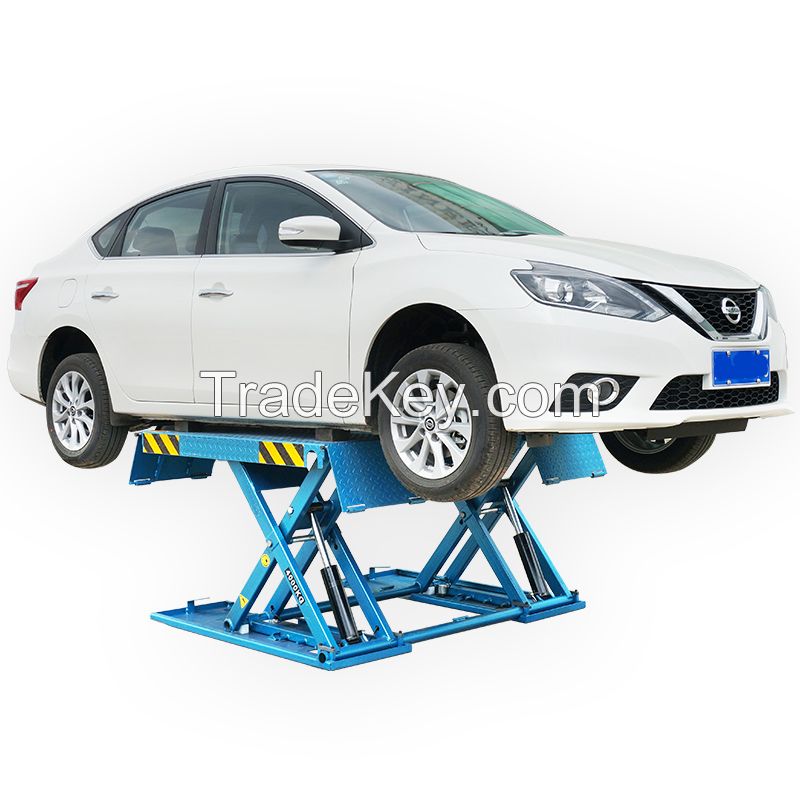 4000 kg Mobile  Auto Repair Vehicle Car Scissor Lift