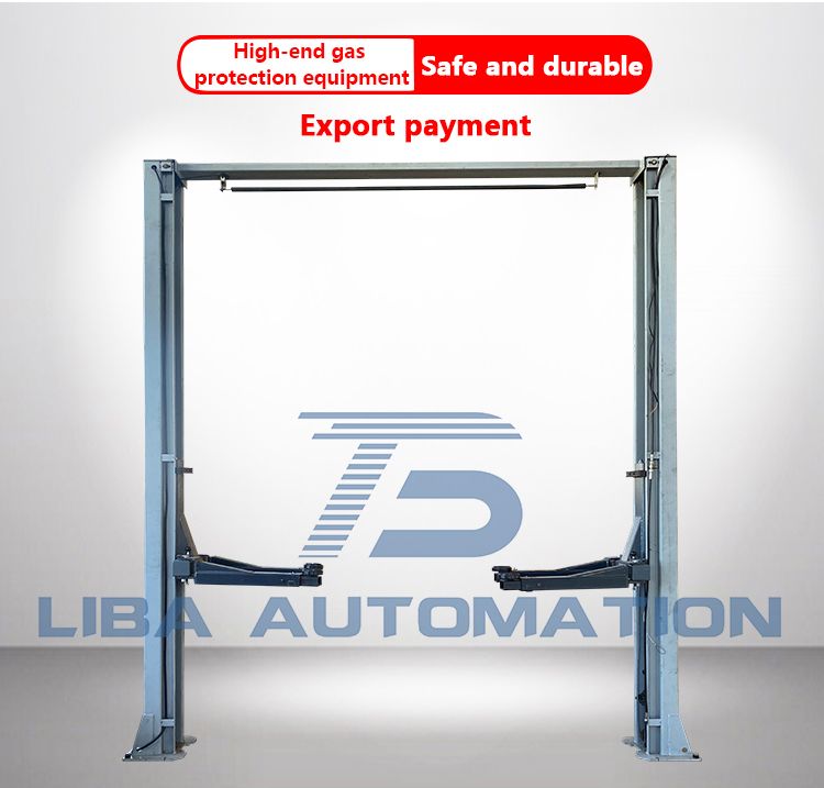 Car Lift LIBA Manual Release 4 Tons Lifting Capacity 2 Post Car Lifts