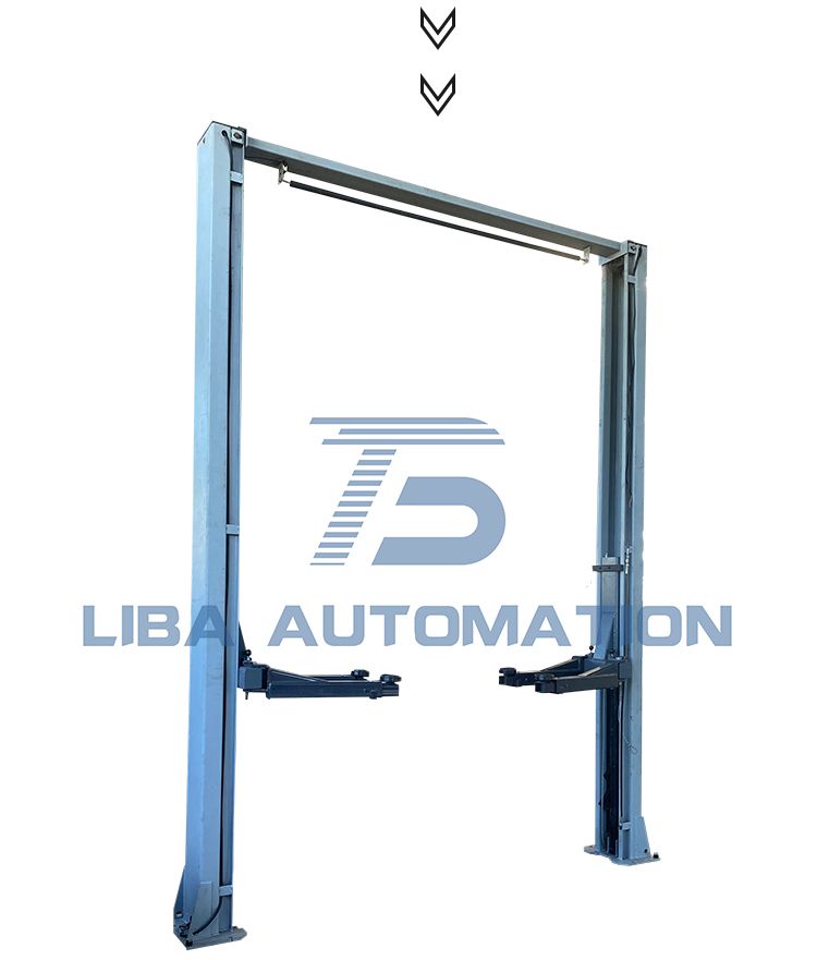 Car Lift LIBA 4.0 Ton Base Plate Two Post Car Lift Hoist