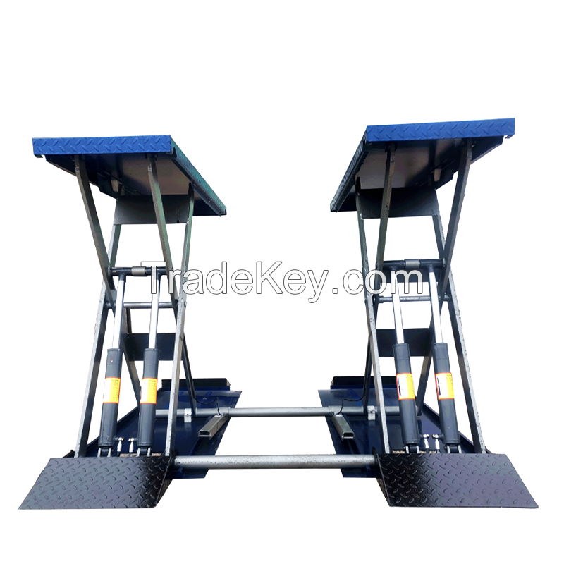 5 Tons China Supplier 4 Hydraulic Cylinders Lift Elevator Automotive Equipment