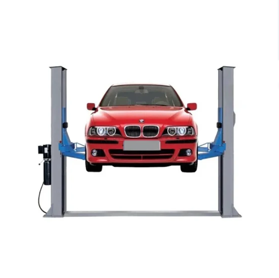 Car Lift LIBA Two Post Mobile Hydraulic Car Lift with Lifting Capacity 3500kg