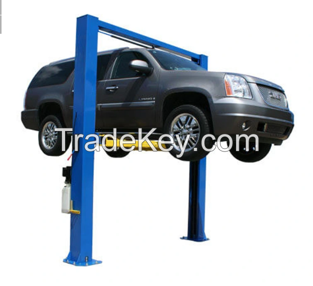 9000lbs Both Side Manual Release Clear Floor Two Post Car Lift