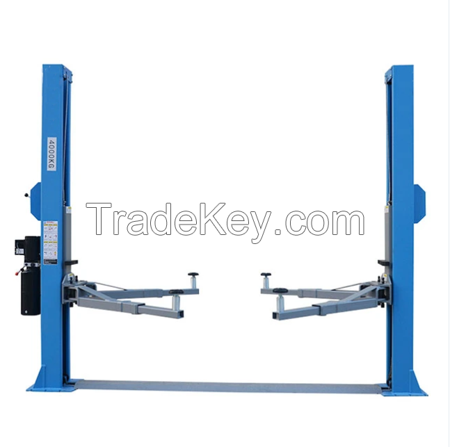 4 Tons  Auto Mobile Garage Lifting Equipment Hydraulic Two Post Car Lift