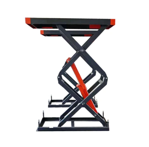 Scissor Car Lift LIBA 3.5T Hydraulic Scissor Car Lift Elevator Lift for sale