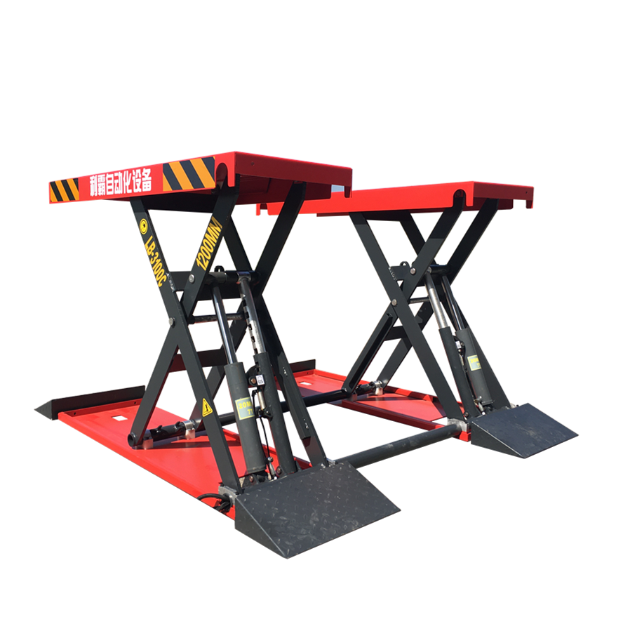 Scissor Car Lift LIBA 4000kg High Quality Car Lift Portable Scissor Lift