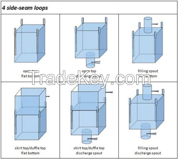 1000kg jumbo storage bags supply with factory price