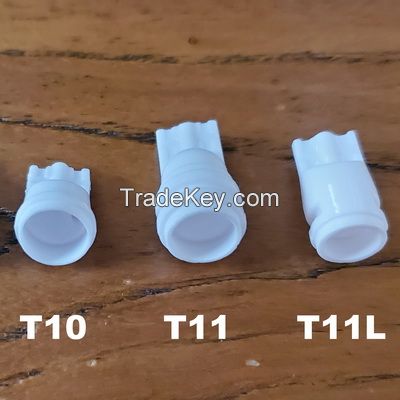T10 T11 W2.1*9.5D Alumina LED Base Socket