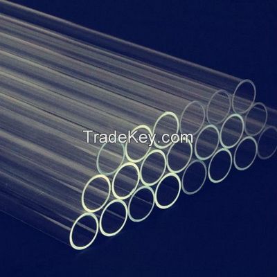 White Quartz Glass UV Tube Pipe for Lighting