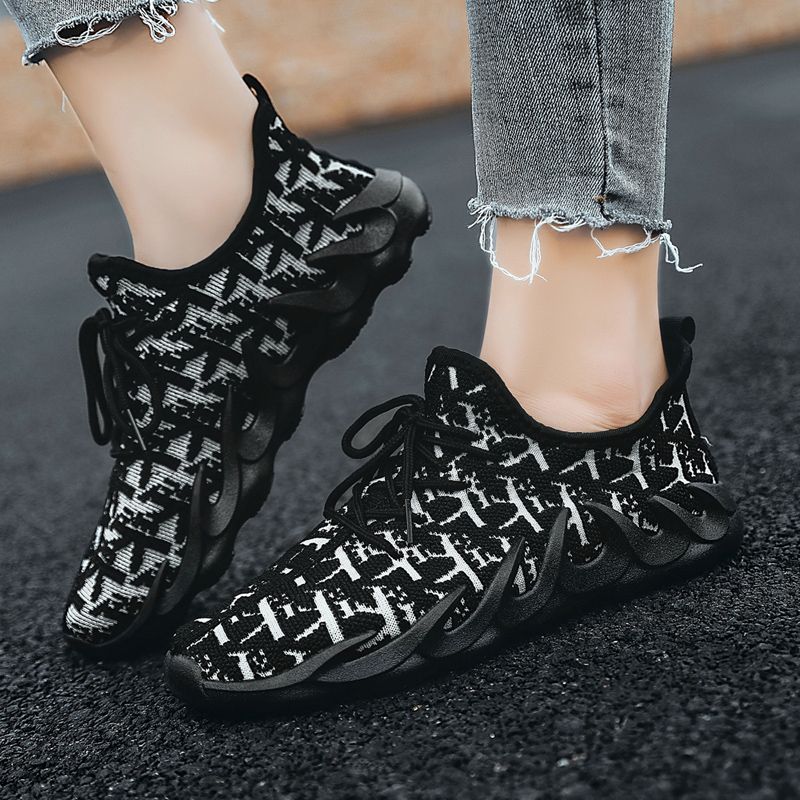 Chinese Factory Antiskid Flat Women Shoes Sports Footwear 