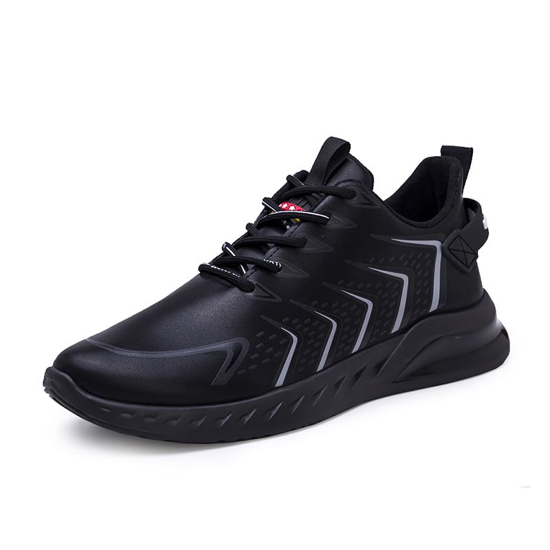 PU Leather Fitness Walking Shoes