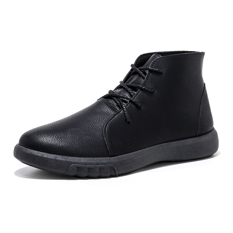 PU Leather Men Boots