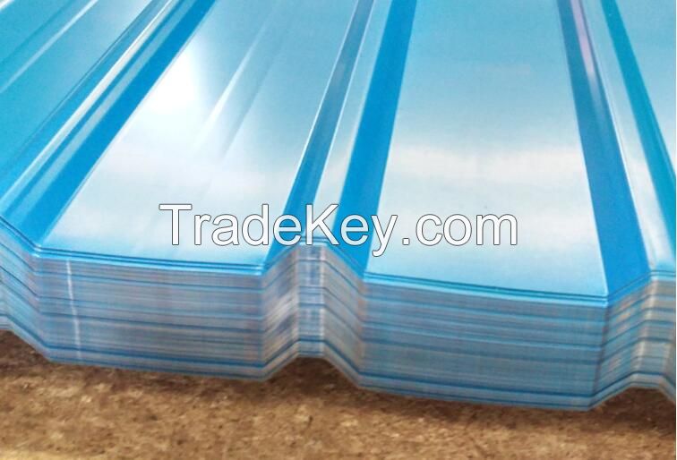 Green Prepainted IBR Chromadek PPGL/Galvanized/Galvalume Steel Roofing Sheets Size Price