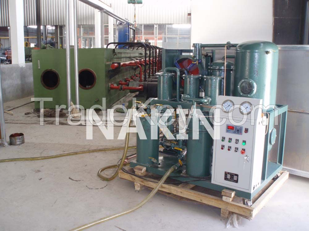 TYA Lubricating Oil Purifier Mechanical Oil Hydraulic Oil Compressor Oil Turbine Oil Refrigerator Oil Filtration Machine for Used Oil Recycling