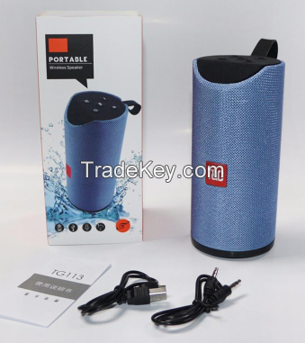 Sell wholesale TG113 wireless portable bluetooth speaker 