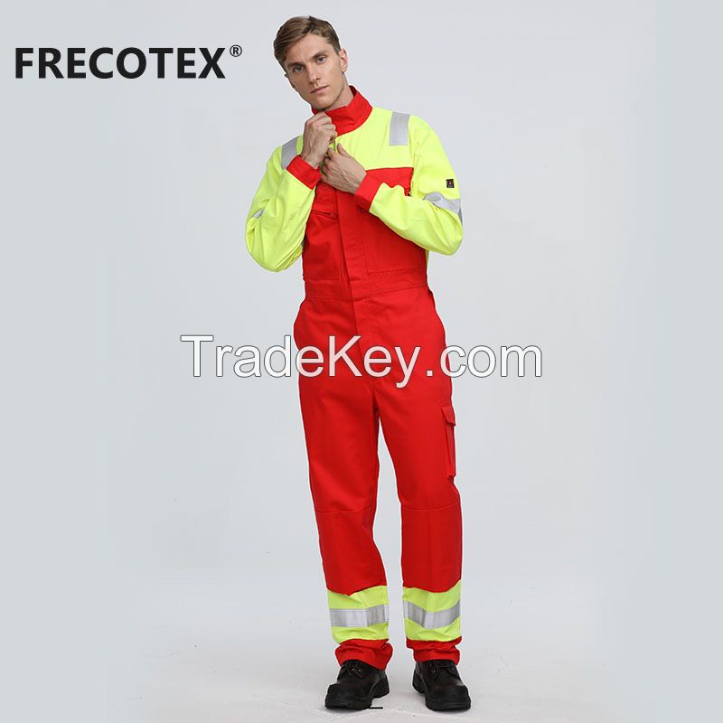 XINKE European Fire Retardant industry welder offshore coveralls with reflective tapes uniform