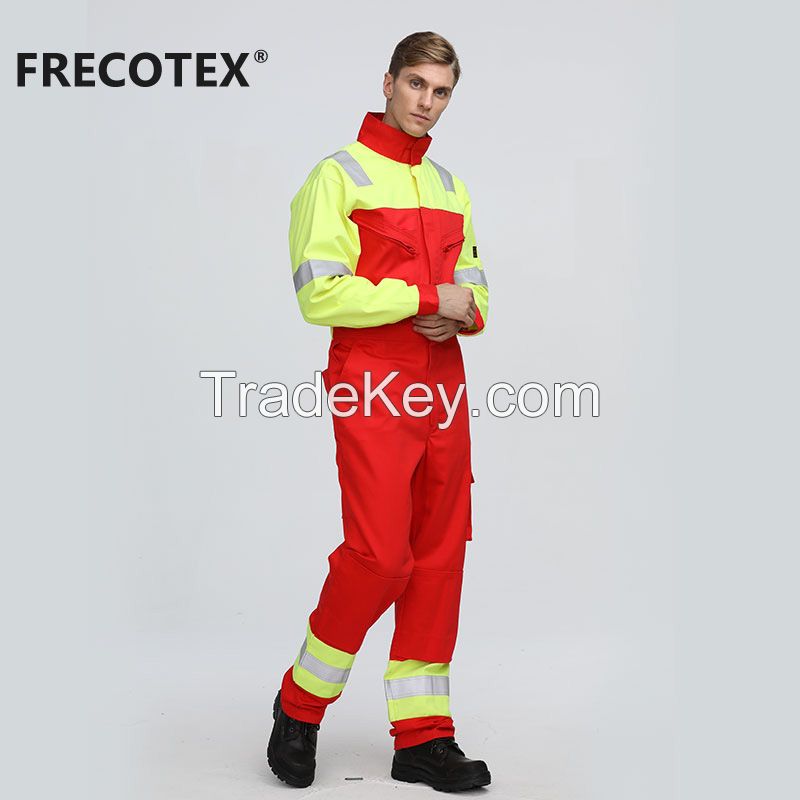 XINKE European Fire Retardant industry welder offshore coveralls with reflective tapes uniform