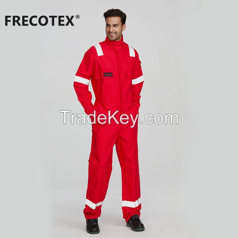 XINKE custom mens outdoor red safety engineer coverall work uniforms with logo
