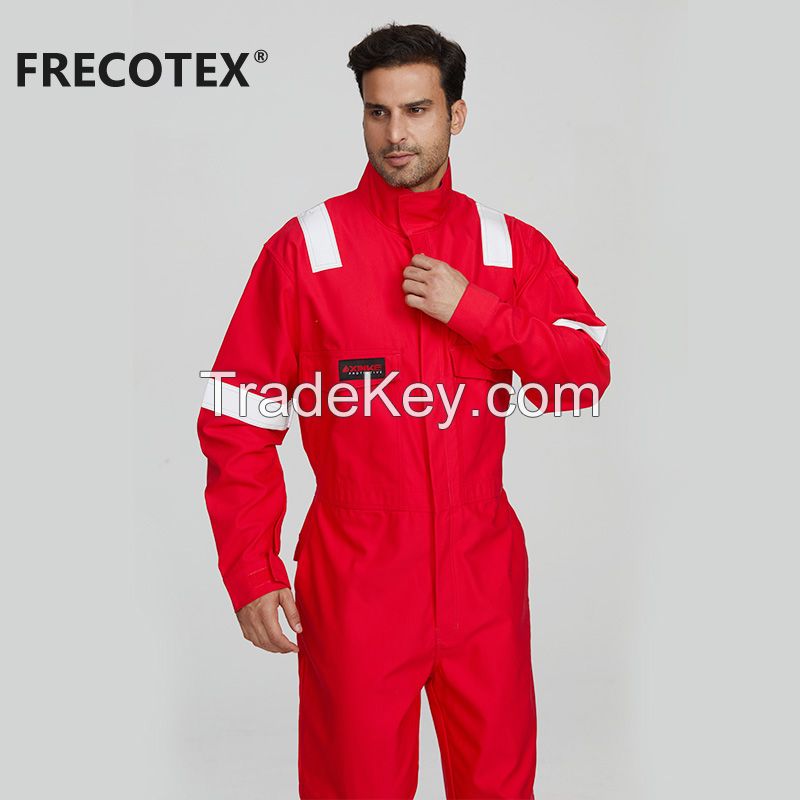 XINKE custom mens outdoor red safety engineer coverall work uniforms with logo