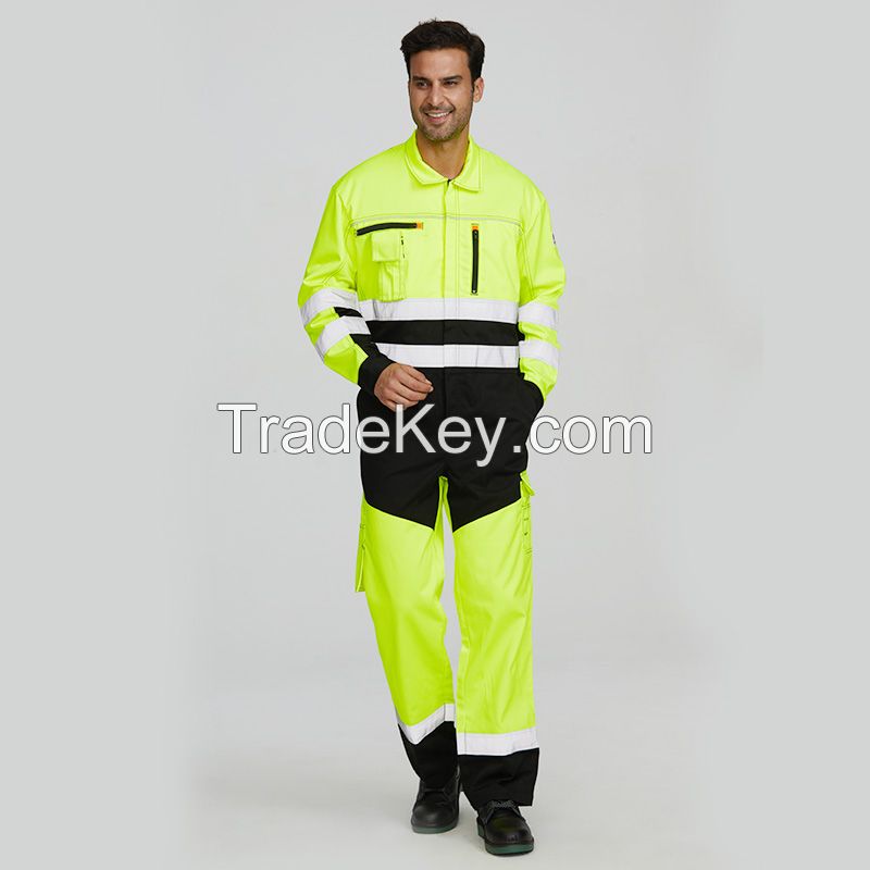 Xinxiang Xinke wholesale men arc flash protection industrial construction clothing safety coverall for oil and gas