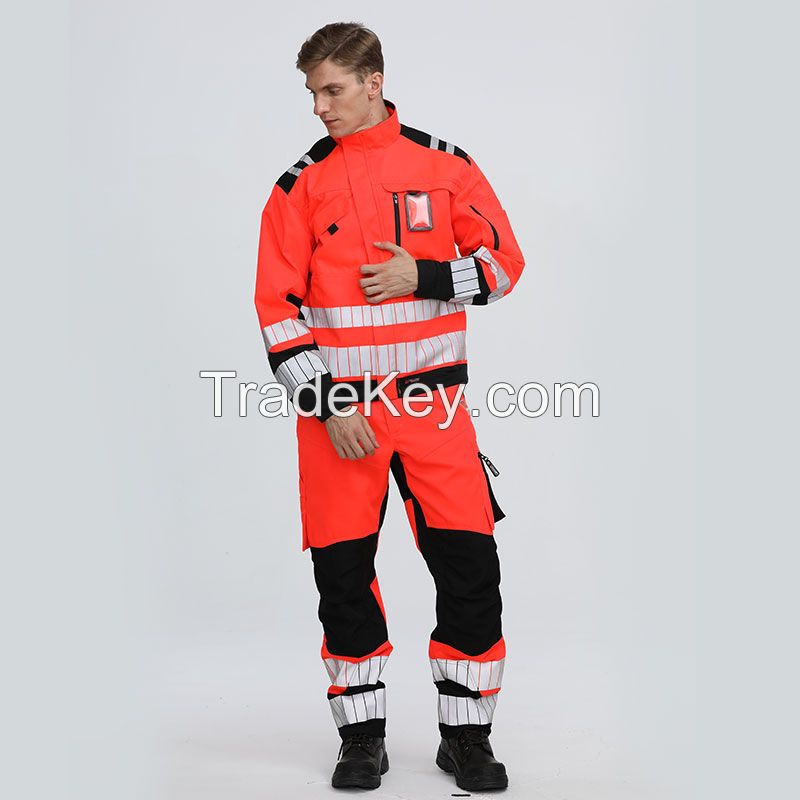 Wholesale mens construction welder work industry mining worker electrician workwear safety uniform for workers