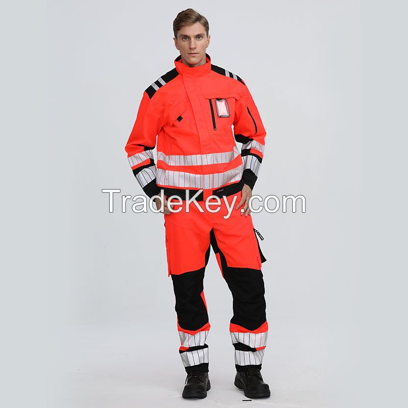 Wholesale mens construction welder industry mining worker electrician workwear safety uniform for workers