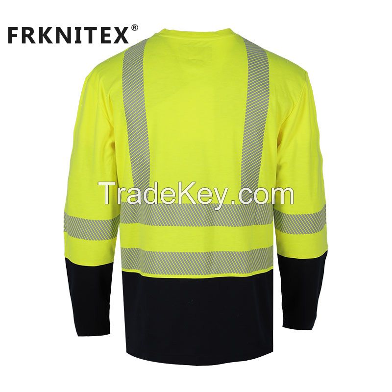 Costom high visibility button shirts flame retardant fr welding fire resistant fire resistant clothing