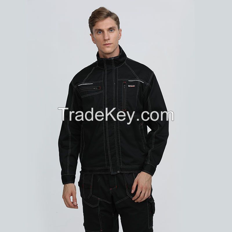 Xinke Protective Custom cotton mens safeguard mechanic oil field safety cover all uniform work wear with logo